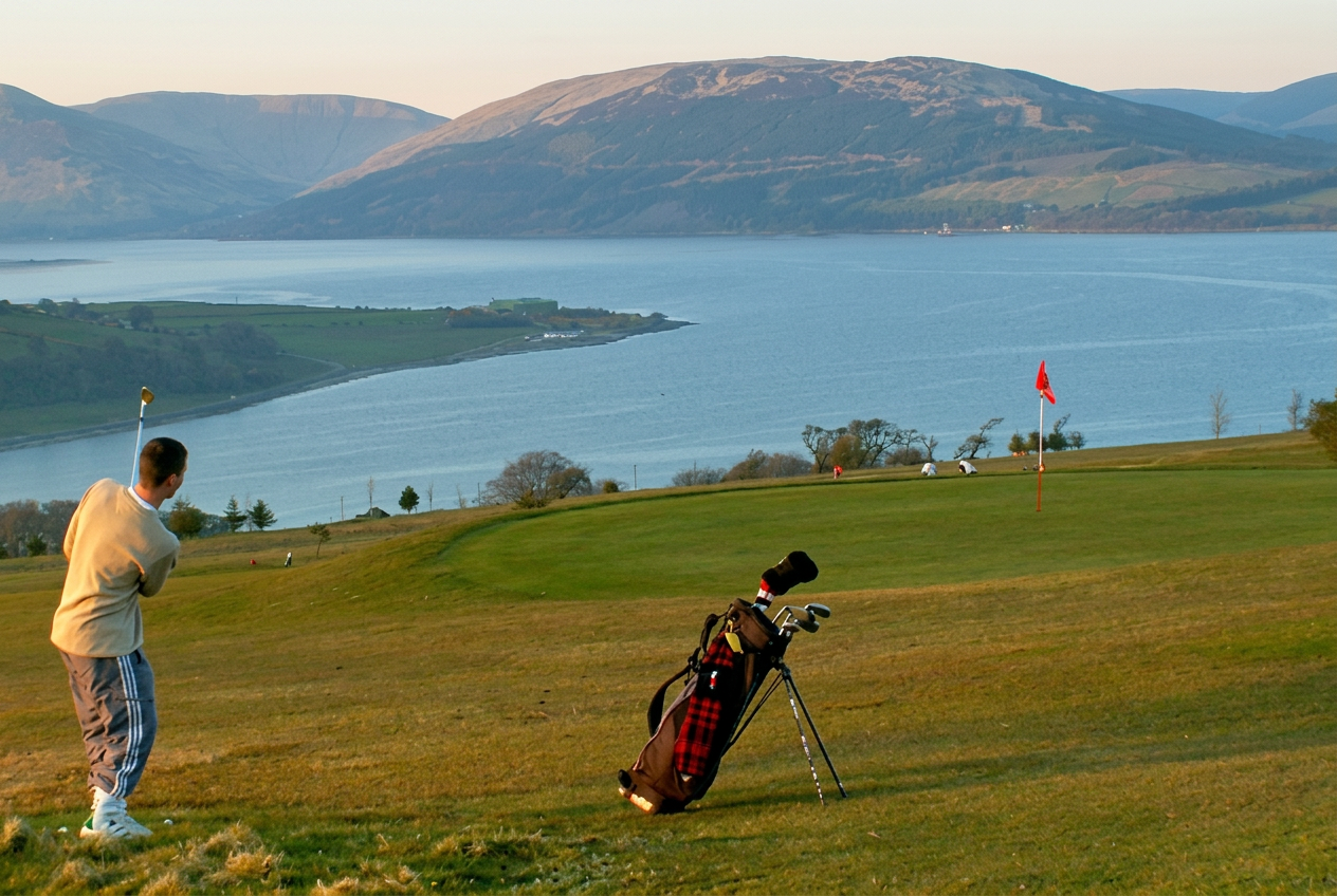 Golf — three courses