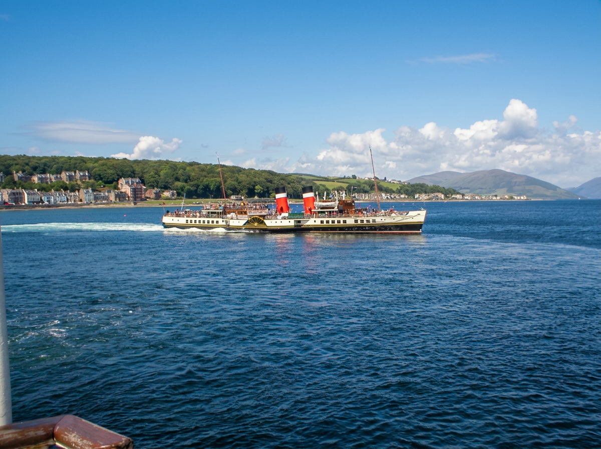 The Waverley paddle steamer